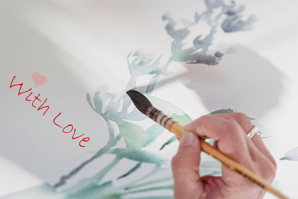 Lieben ist Kunst – malen Sie einem geliebten Menschen ein Bild