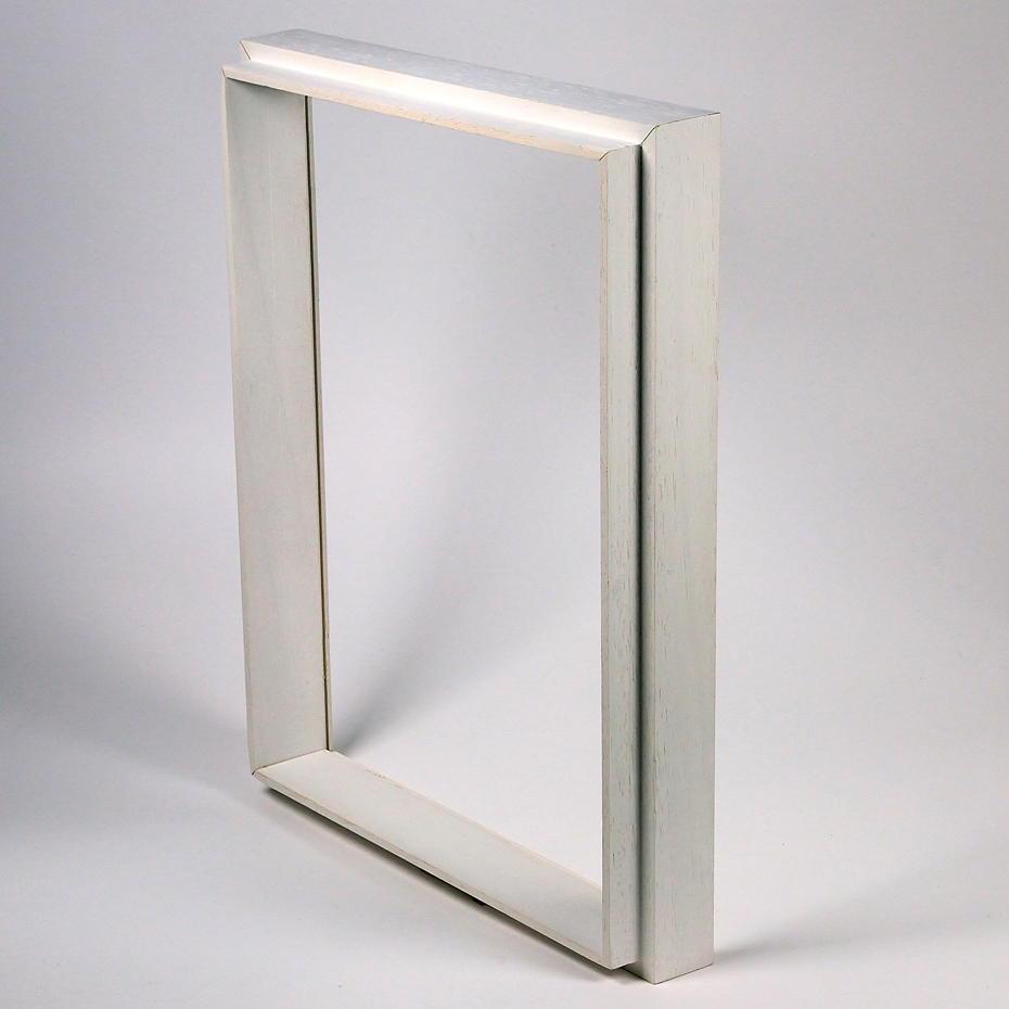 Ergänzungsset Unibox 20x30 cm | weiß | Leerrahmen (ohne Glas und Rückwand)